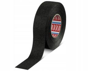 Textile tape for wire harness bundling 25m 19mm @ electrokit