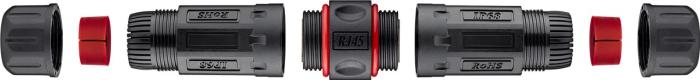 Coupler for Cat6 cable RJ45 outdoor IP68 @ electrokit (4 of 4)