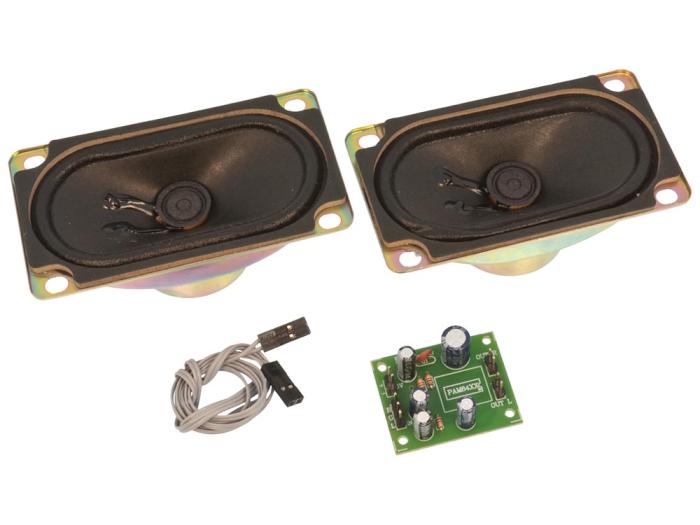 Amplifier 5W stereo Class-D with speaker @ electrokit (1 of 3)