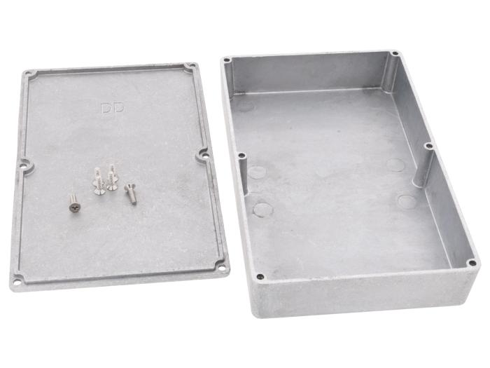 Aluminiumlåda gjuten 188x119x37mm @ electrokit (2 av 2)