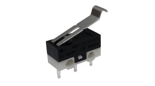 Micro switch 3A on-(on) simulated roller lever @ electrokit