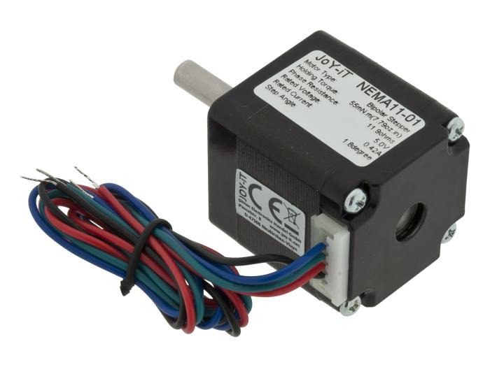 Stegmotor NEMA11 1.8° 0.055mNm @ electrokit (2 av 3)