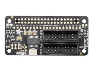Adafruit GPIO Expander Bonnet - 16x GPIO over I2C @ electrokit