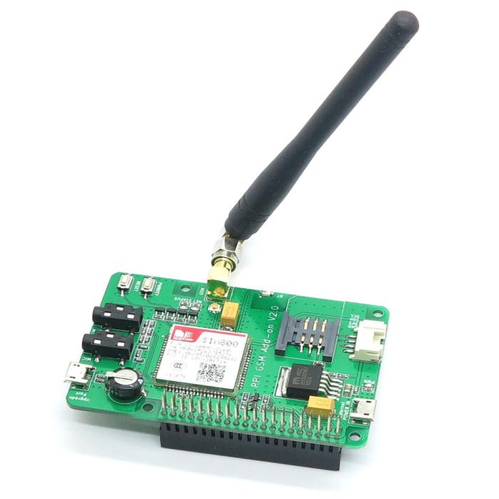 GSM Expansionskort för Raspberry Pi v2.0 @ electrokit (3 av 6)