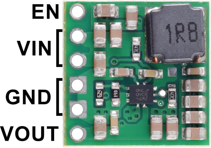 Switchregulator step-up 2.7-5V / 12V 3.5A @ electrokit (6 av 9)