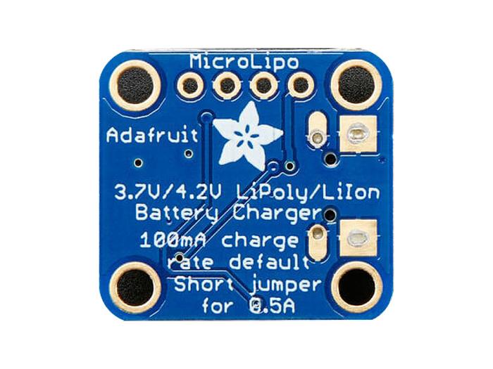Micro Lipo - Laddare för LiPo/LiIon MicroUSB @ electrokit (2 av 6)