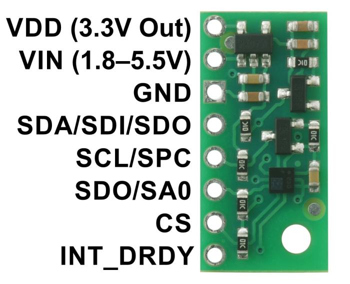 LPS22DF Lufttryckssensor / altimeter @ electrokit (2 of 5)