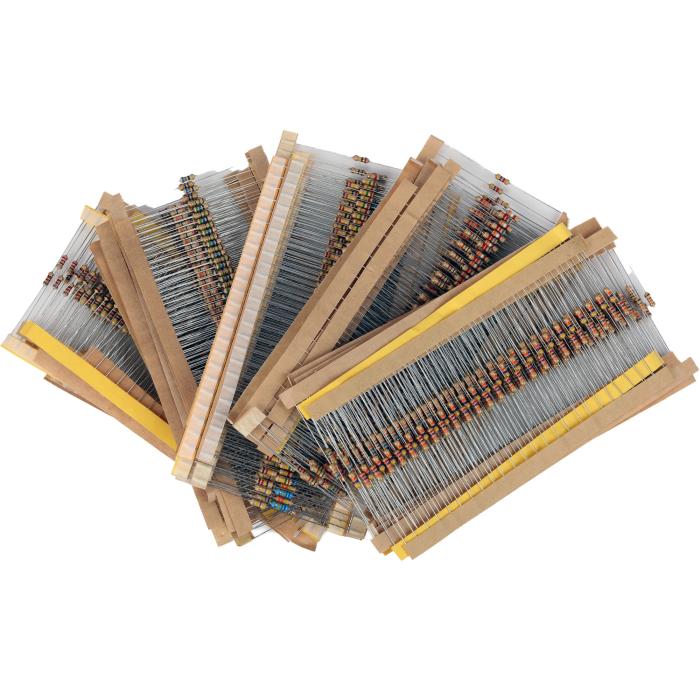 Motståndssats E12-serien 61x25 = 1525 st @ electrokit (1 av 2)