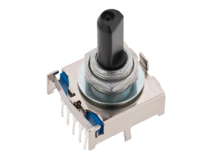 Vridomkopplare 1-pol 8 lägen PCB @ electrokit (1 av 1)