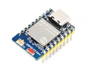 ESP32-C5 mini development board with headers @ electrokit