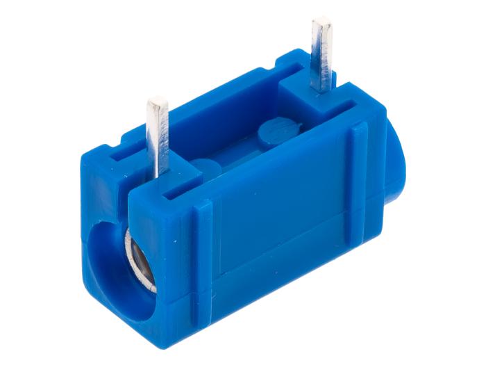Banan jack 4mm PCB blå @ electrokit (2 av 2)