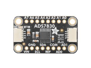 8-bit ADC 8-kanal med QWIIC @ electrokit
