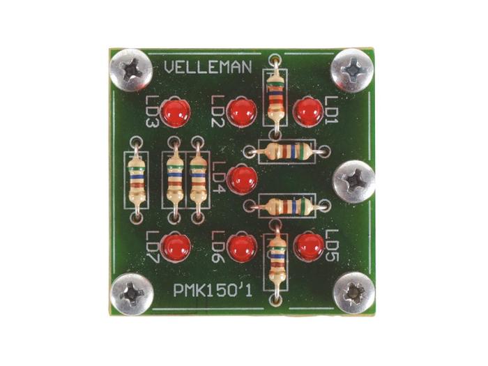 Elektronisk tärning, skak-aktiverad - byggsats @ electrokit (5 av 5)