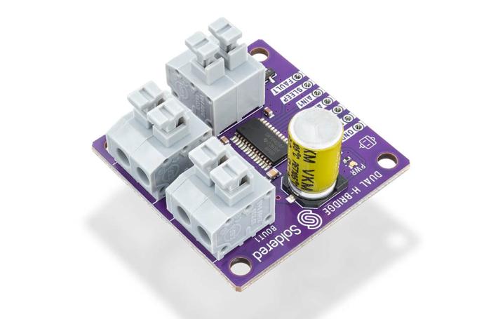 Motor driver 2-channel 4.5-35V 2.5A @ electrokit (2 of 5)