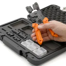 Crimpt&aring;ng sats med tre pressbackar 0.7-3.7mm&sup2; @ electrokit