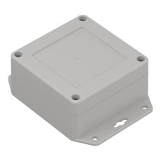 Enclosure flange 90x90x45mm ABS IP65 @ electrokit