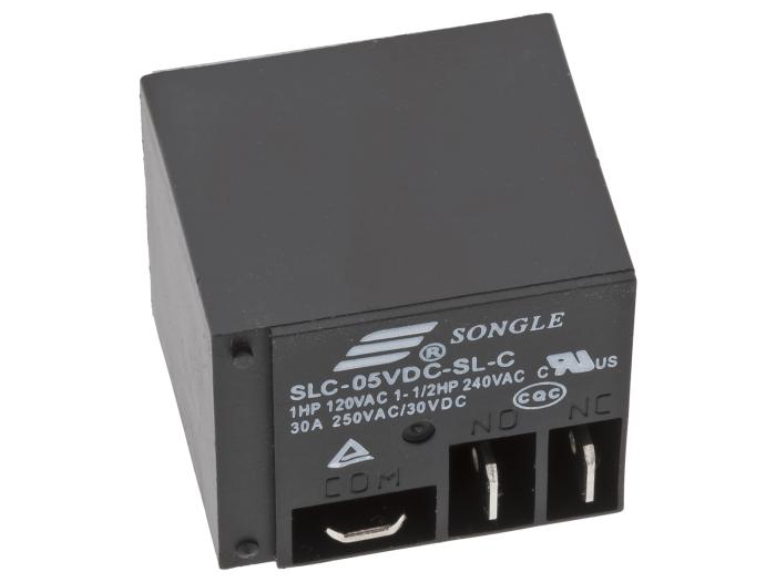 Relämodul växlande 250V/30A 5V @ electrokit (3 av 5)