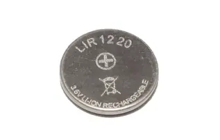 Batteri Li-Ion LIR1220 3.6V 9mAh @ electrokit