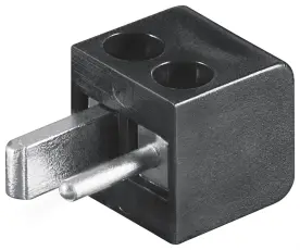 DIN högtalarkontakt hane skruv öppen @ electrokit