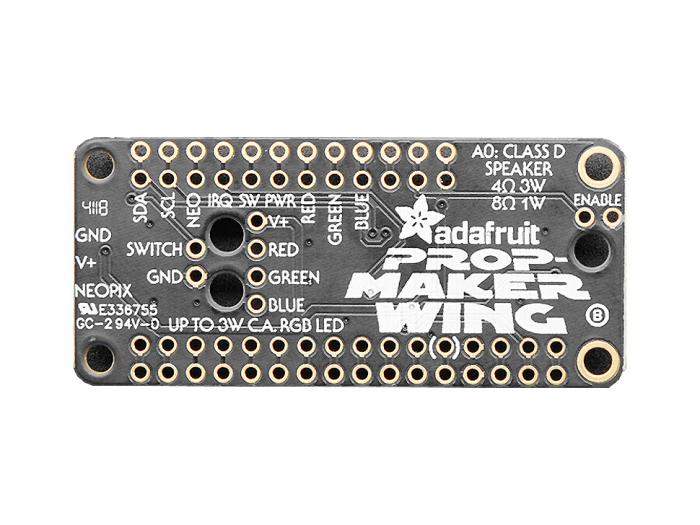 Adafruit Prop-Maker FeatherWing @ electrokit (2 av 5)