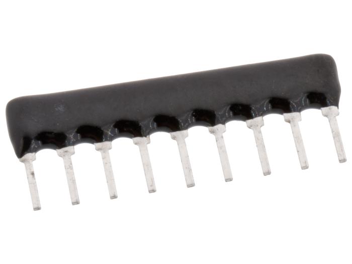 Motståndsnät 8R 9-pin 330ohm 5% @ electrokit (1 av 1)