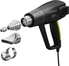 Varmluftpistol 1500W 100-650&deg;C justerbar @ electrokit