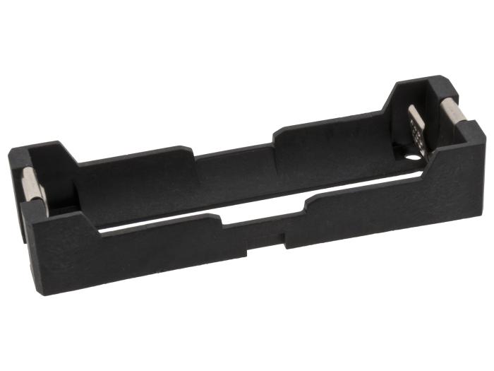 Batterihållare 1x 21700 PCB stift @ electrokit (1 av 2)