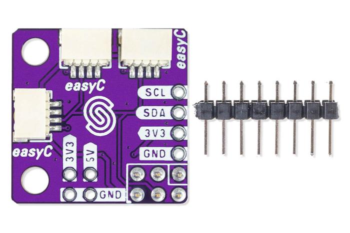 Qwiic mini HAT med 3-portar för Raspberry Pi @ electrokit (5 av 5)