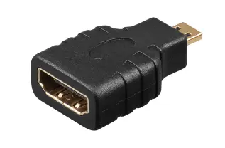 HDMI-adapter (4K@60Hz) hona till micro hane @ electrokit