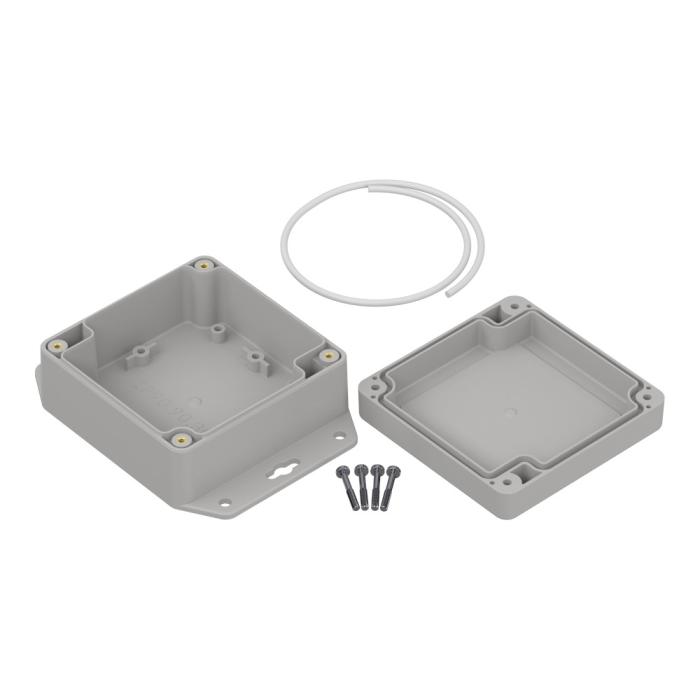 Enclosure flange 90x90x45mm ABS IP65 @ electrokit (2 of 5)