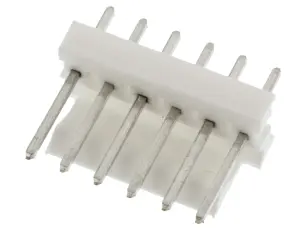 MTA-100 stiftlist 2.54mm rak 6-pol @ electrokit