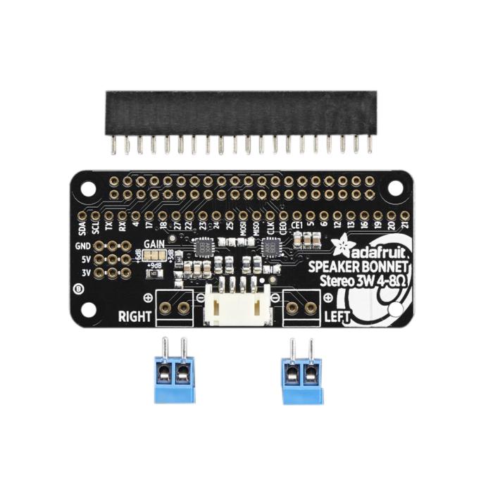 3W Stereo Speaker Bonnet @ electrokit (1 av 1)