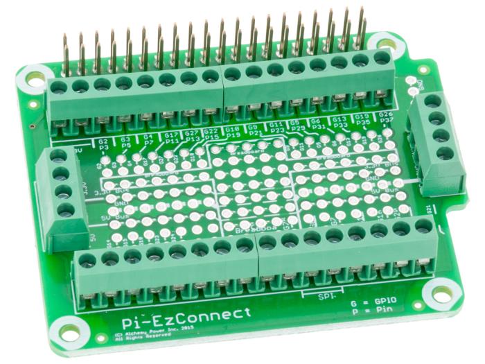 Pi-EzConnect Anslutningskort för Raspberry Pi @ electrokit (1 av 3)