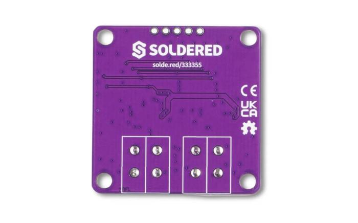 I2C audio amplifier class-D 2x3W stereo MAX98357 @ electrokit (3 of 3)