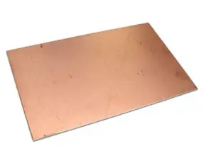 Kopparlaminat enkelsidigt FR4 1.5mm 35u 100x160 @ electrokit