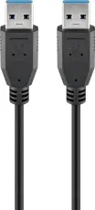 USB-kabel A-hane - A-hane USB3.0 1.8m @ electrokit