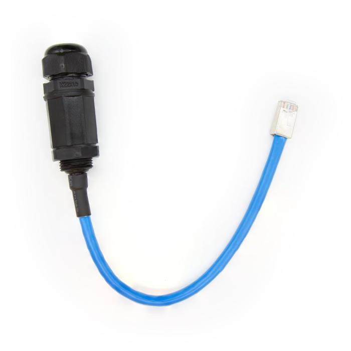 RJ45 Ethernet kabelgenomföring M20x1.5 @ electrokit (3 av 3)