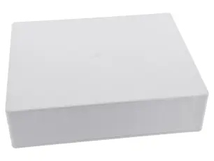 Apparatlåda 250x200x64mm ABS IP54 grå @ electrokit