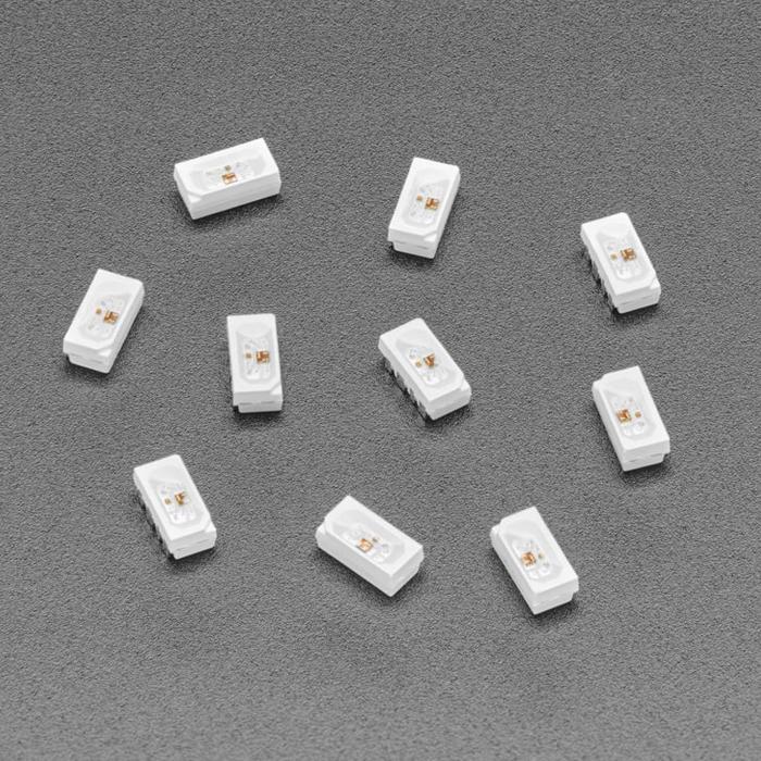 LED SMD4020 RGB adresserbar SK6812B - 10-pack @ electrokit (2 av 3)