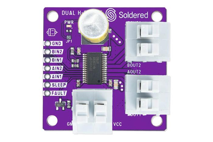 Motor driver 2-channel 4.5-35V 2.5A @ electrokit (3 of 5)