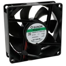 Fläkt 80x80x25mm 12VDC 20.4dBA 40.4m³/h @ electrokit