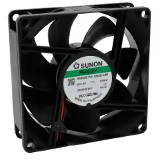 Fläkt 80x80x25mm 12VDC 20.4dBA 40.4m³/h @ electrokit