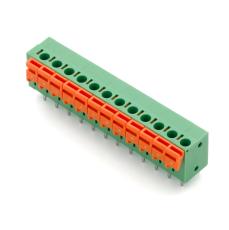 Fj&auml;derplint 12-pol 5.08mm 0.2-2.5mm&sup2; PCB vertikal @ electrokit