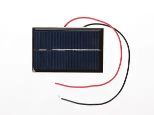 Polykristallin solcell 2V 200mA 0.4W @ electrokit