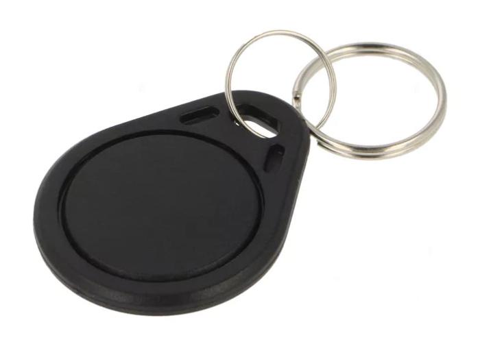 RFID/NFC tag 13.56MHz 1k Mifare compatible black @ electrokit (1 of 1)