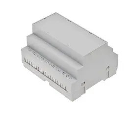 Kapsling f&ouml;r DIN-skena 6 modul @ electrokit