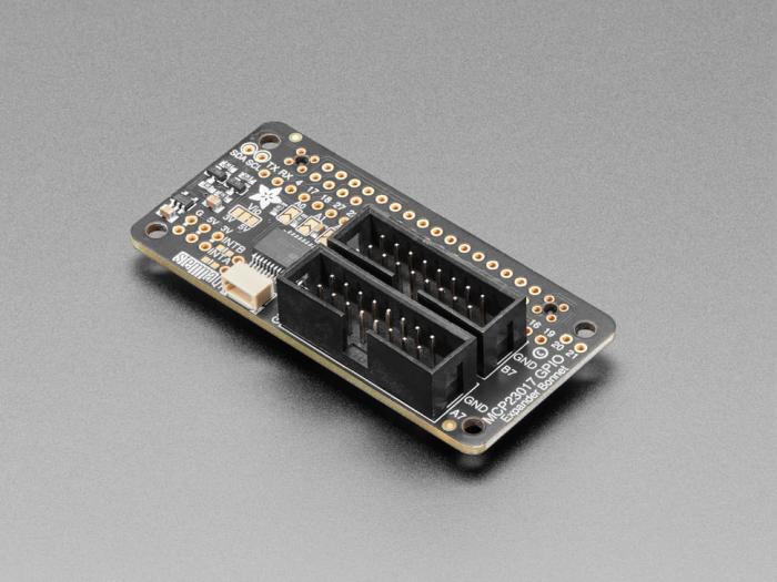 Adafruit GPIO Expander Bonnet - 16x GPIO over I2C @ electrokit (3 of 6)