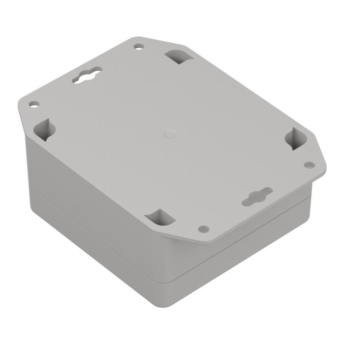 Enclosure flange 90x90x45mm ABS IP65 @ electrokit (3 of 5)