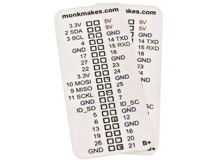Raspberry Leaf (B+) - Märkning för GPIO 2-pack (utgår) @ electrokit (1 av 1)