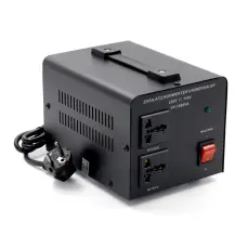 Transformator 230-110 VAC 1000VA - EU till USA omformare @ electrokit
